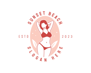 Bikini Body Beauty logo design