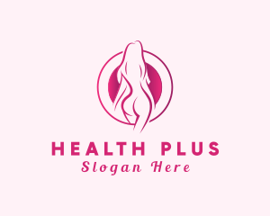 Sexy Nude Woman  Logo