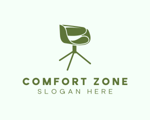 Chair Stool Seat logo design