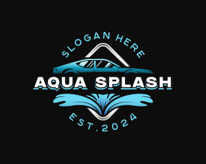 Auto Splash Cleaning logo design