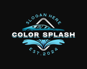 Auto Splash Cleaning logo design