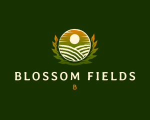 Nature Farm Field logo design