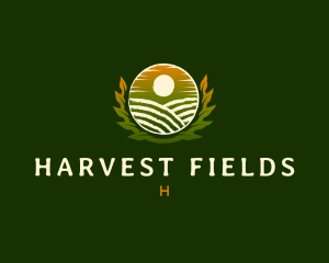 Nature Farm Field logo design