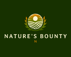 Nature Farm Field logo design