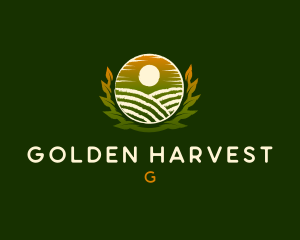 Nature Farm Field logo design