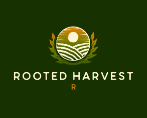 Nature Farm Field logo design