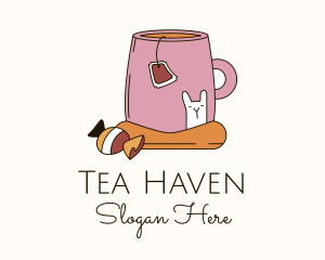 Sweet Tea Drink logo design