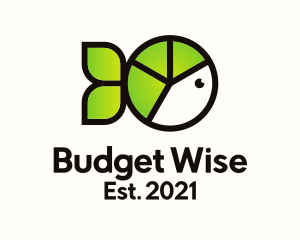 Pie Chart Fish logo