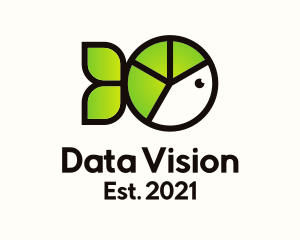 Pie Chart Fish logo