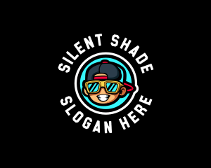 Sunglasses Rapper Man logo design