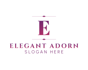 Elegant Deluxe Boutique logo design