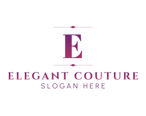 Elegant Deluxe Boutique logo design