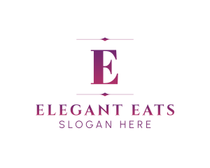 Elegant Deluxe Boutique logo design