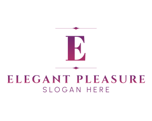 Elegant Deluxe Boutique logo design