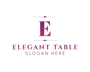 Elegant Deluxe Boutique logo design