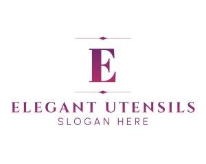 Elegant Deluxe Boutique logo design