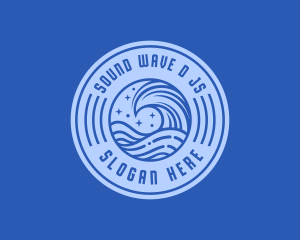 Wave Coast Resort logo design