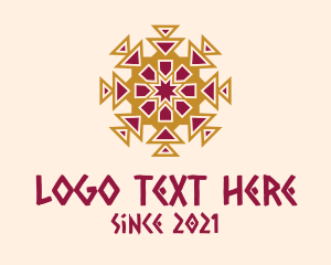 Tribal Aztec Pattern logo