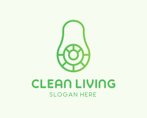 Outline Healthy Avocado  logo