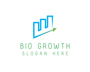 Finance Growth Chart logo design