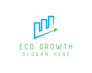 Finance Growth Chart logo design