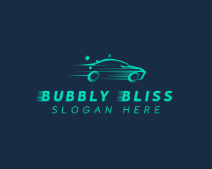 Fast Vehicle Car Wash logo design