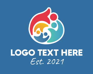 Color - Colorful Equality Charity logo design