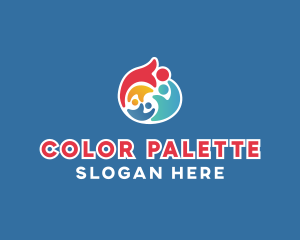 Colorful Equality Charity  logo design