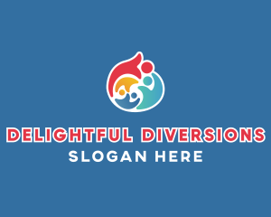 Colorful Equality Charity  logo design