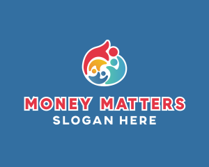 Colorful Equality Charity  logo design