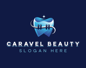 Dental Tooth Braces logo design