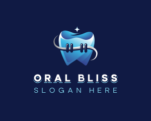 Dental Tooth Braces logo