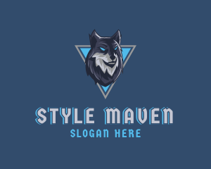 Gaming Wolf Avatar logo design