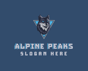 Gaming Wolf Avatar logo design