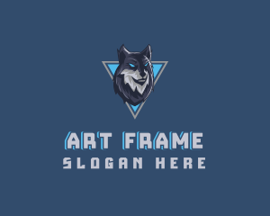 Gaming Wolf Avatar logo design