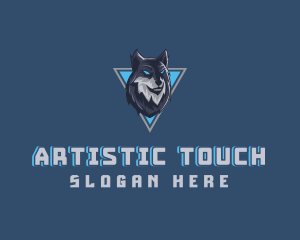 Gaming Wolf Avatar logo design