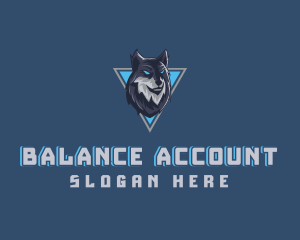 Gaming Wolf Avatar logo design