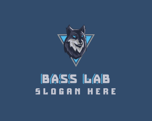 Gaming Wolf Avatar logo design