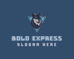 Gaming Wolf Avatar logo design