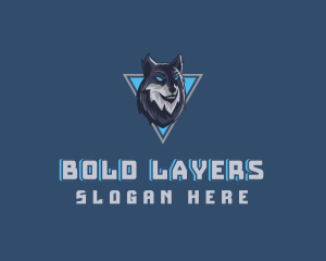 Gaming Wolf Avatar logo design