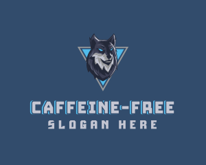 Gaming Wolf Avatar logo design