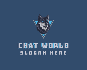 Gaming Wolf Avatar logo design