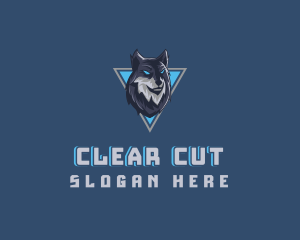 Gaming Wolf Avatar logo design