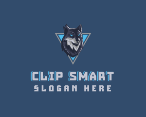 Gaming Wolf Avatar logo design