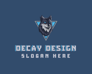 Gaming Wolf Avatar logo design