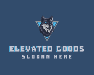 Gaming Wolf Avatar logo design