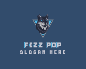 Gaming Wolf Avatar logo design