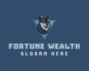 Gaming Wolf Avatar logo design