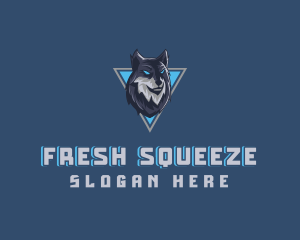 Gaming Wolf Avatar logo design