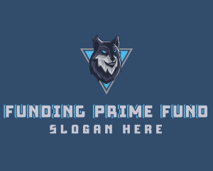 Gaming Wolf Avatar logo design